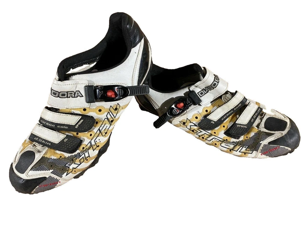 DIADORA X-Trail Carbon Cycling MTB Shoes Mountain Bike EU46 US12 Mondo 288 cs953 - Image 1 of 4