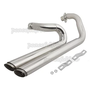 Silenciador silenciador de escape sistema completo para Honda Shadow VLX 600 VT600C 1988-2008 - Imagen 1 de 15