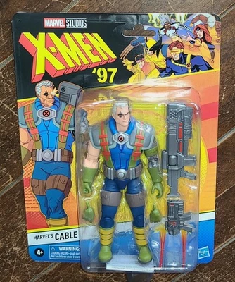 Figura Marvel Studio Legends X-Men Serie 97 Marvel's Cable 6" (2025, Hasbro) Foto 1 de 2