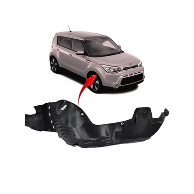 Guardabarros delantero derecho pasajero para Kia Soul KI1249140 2015-2016 Foto 1 de 4