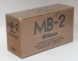 Original Nikon MB-2 Cordless Battery Pack Box & Insert - For F2 - EMPTY - Picture 1 of 2