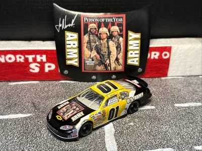 2004 Joe Nemechek #01 ARMY/TIME POTY 1/64 Nascar Action Diecast Loose W/ Hood - Image 1 of 4