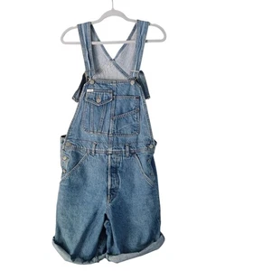Pantalones cortos de mezclilla Y2k Guess para mujer pequeños monos de jean occidentales vintage bolsillos años 90 - Imagen 1 de 10