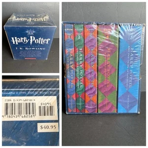 Scholastic Harry Potter Collection Book Set Years 1-5 J.K. Rowling NEW / SEALED - Picture 1 of 6