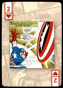 Tarjetas de poker 2013 "...Smash Madok!!" Cómic Inglés #2 CORAZONES - Imagen 1 de 2