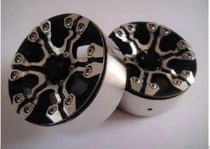 Rk#7 Great 4PCS  6 spoke 1.9 metal Wheels / Rims for 1/10 1:10 RC Crawler RC Car - Picture 1 of 1