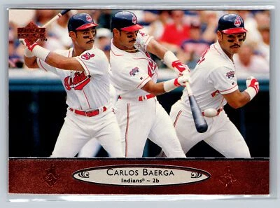 1996 Upper Deck #53 Carlos Baerga Cleveland Indians - Image 1 of 2