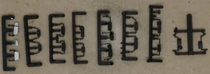 HERPA ALBEDO RETROVISEURS CAMIONS vendu individuellement SCALE HO 1/87 au choix - Foto 1 di 17