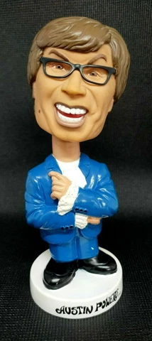 Vintage Austin Powers Bobblehead Doll by New Line Production Inc 1999 VGC Cover