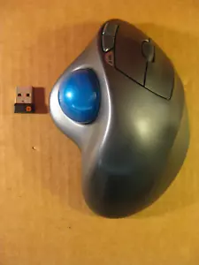 Mouse trackball laser wireless LOGITECH M570 con dongel, molto pulito. - Foto 1 di 11