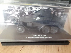 1/43e ALTAYA MILITAIRE SD.KFZ 231 panzer division france 1940 neuf - Foto 1 di 5