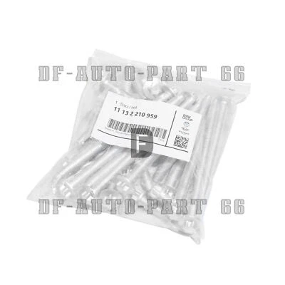 BMW E80 E88 E90 E91 E92 X5 X6 Juego de pernos de cárter de aceite de motor genuino 11132210959 nuevo Foto 1 de 4