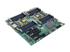 Supermicro X9DRI-LN4F+ LGA 2011/R DDR3 SATA3 Intel C602 EATX USB Motherboard - Picture 1 of 3