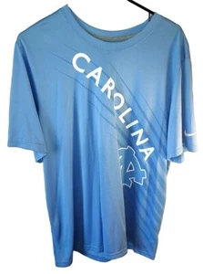 NCAA North Carolina Tar Heels Dri Fit Shirt By Nike! Adult Large. Free Shipping. - Picture 1 of 3