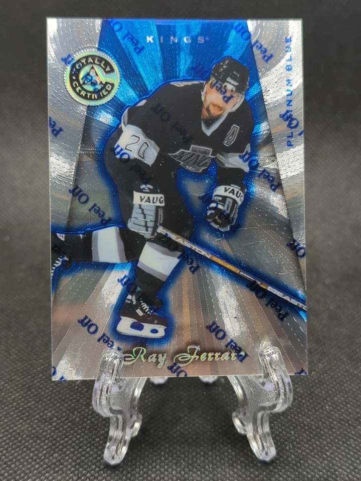 1997-98 Pinnacle Totally Certified PLATINUM BLUE #82 Ray Ferraro /3099 - Image 1 of 2
