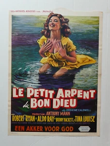 Petit arpent du bon dieu Robert Ryan Aldo Ray affiche cinema originale - Imagen 1 de 1