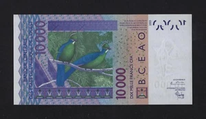 West African States 10000 Francs 2003 P-918Sa GEM UNC LETTER "S" Guinea - Picture 1 of 2