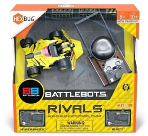 HEXBUG BattleBots Rivals 5.0 Hypershock & Rusty Head2Head Remote Control Combat
