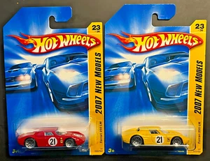 Hot Wheels Ferrari 250 LM Red & Yellow 2007 New Models #23 FREE SHIPPING - Picture 1 of 2