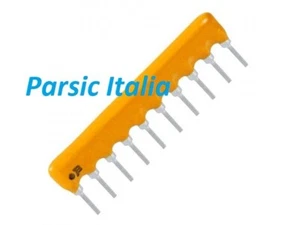 ARRAY RESISTOR RESISTENZA A SCHIERA 22K SIP 5+1 TYPE A (COMMON) (x 250 PEZZI) - Imagen 1 de 5
