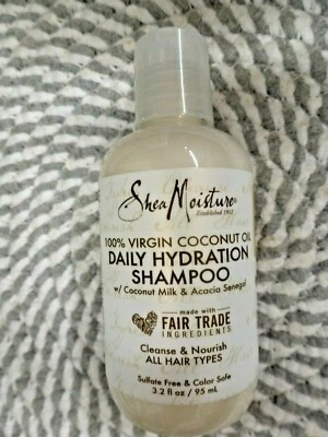 HIDRATACIÓN DE KARITÉ ~ 100% ACEITE DE COCO VIRGEN ~ CHAMPÚ HIDRATACIÓN DIARIA PARA EL CABELLO 3,2 OZ 8 Foto 1 de 3