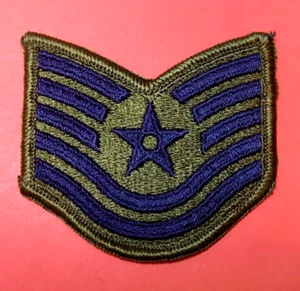 Original Aufnäher US Luftwaffe USAF US Air Force e-6 Technical Sergeant Chevrons - Bild 1 von 1