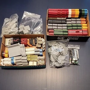 Lot of Terminal Blocks Screw Clamp Terminal Various - Enterlec Weidmuller - Picture 1 of 24