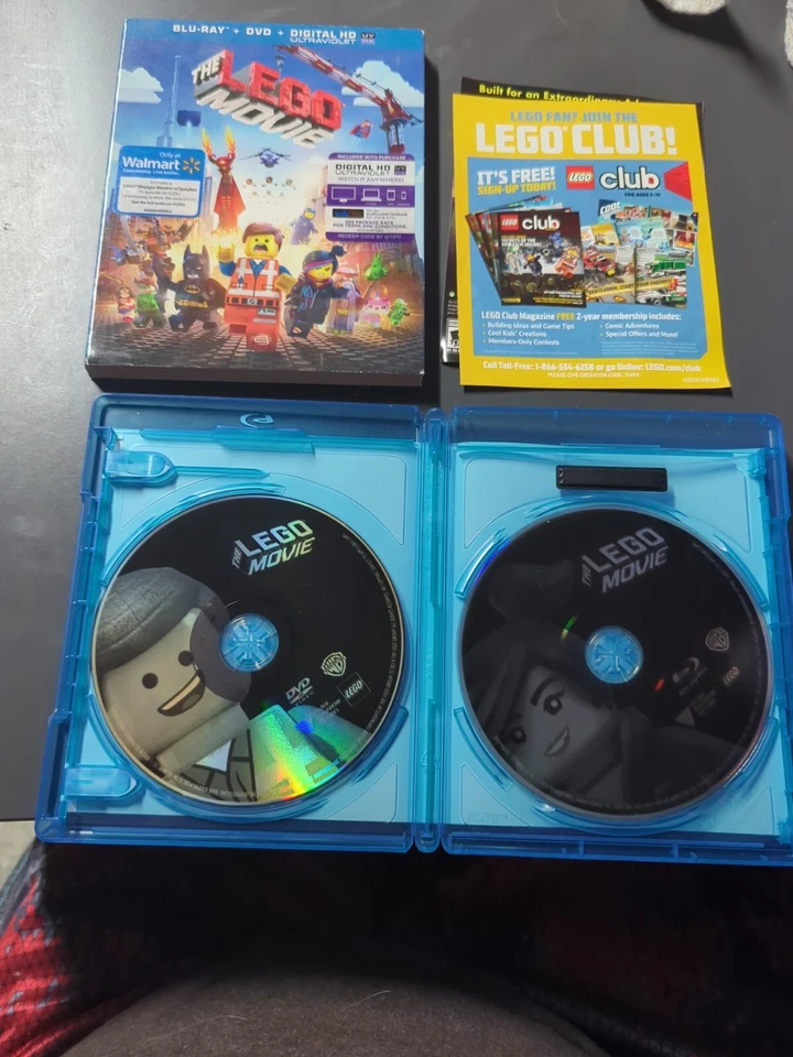 The Lego Movie (Blu-ray/DVD, 2014, 2-Disc Set)  - Image 1 of 1