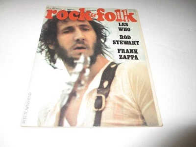 THE WHO Rock & Folk magazine October 1972 Miles Davis ZAPPA Andy Warhol Trash - Image 1 of 4