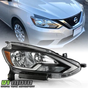 2016-2019 Sentra Halogen Headlight Headlamp w/Bulb Replacement RH Passenger Side - Picture 1 of 7