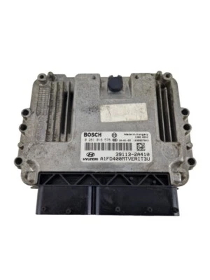 HYUNDAI I30 FD 1.6 85kw Motorsteuergerät Engine motor Computer ECU 39113-2A410 - Image 1 of 4