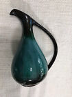 BMP Canada ~ Vintage Blue Mountain Pottery Blue Pitcher Vase,mid Century Modern