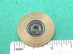 ELVIS PRESLEY record - hat pin  tie tac , lapel pin , hatpin GIFT BOXED - Picture 1 of 4