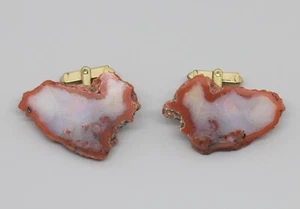 Gemelos vintage - American Double - discos de ágata - excepcional - Imagen 1 de 3