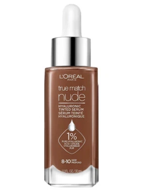 L'Oréal True Match Nude Hyaluronic Tinted Serum(1 oz/30ml) Deep Profound 8-10 - Image 1 of 4