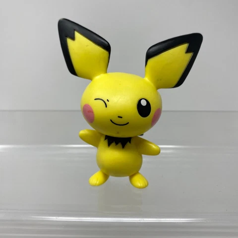 Pokemon PICHU Figure Jakks Pacific 2008 *some marks read notes Cover