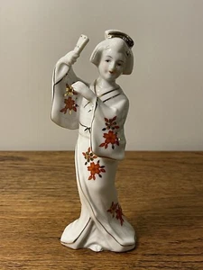 Vintage schöne asiatische Frau Porzellan - Sato Gordon Figur 6,5" hoch - Bild 1 von 9