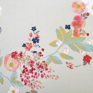 Yves Delorme Boudoir Floral Queen Duvet Cover Floral Reversible Cotton Percale 