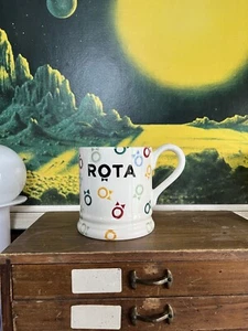 EMMA BRIDGEWATER ROTA WERBEBECHER 1/2 HALBES PINT gepunktet sehr selten limitiert - Bild 1 von 8
