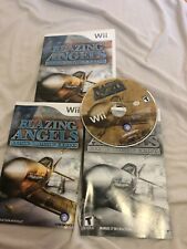 Blazing Angels Squadrons of WWII Nintendo Wii Complete CIB