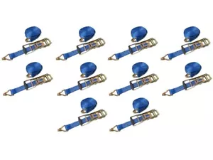 Correas de amarre de trinquete Ergo 50MM 5T 6M X10 (acción inversa amarre hacia abajo) - Imagen 1 de 5