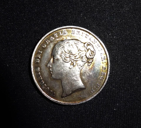 1845 schilling looks XF Cover
