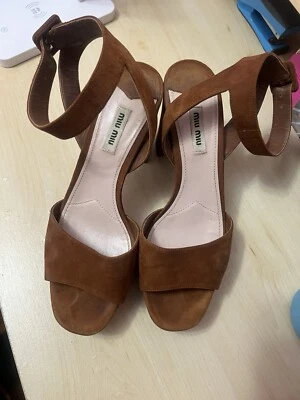 Miu miu厚底凉鞋 — 第 1/4 张图片