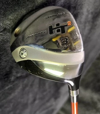 AFFINITY HT2 STAINLESS 15 Degree 3 Wood 44” In Graphite Regular Flex W/ Pro Grip - Image 1 of 4