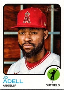 2022 Topps Heritage #712 Jo Adell - Picture 1 of 2