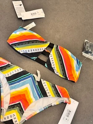 Rip Curl Bikini Damen M Hawaii Aloha Pool Urlaub Ibiza Neu Hibiskus Surf NP89€ - Bild 1 von 4