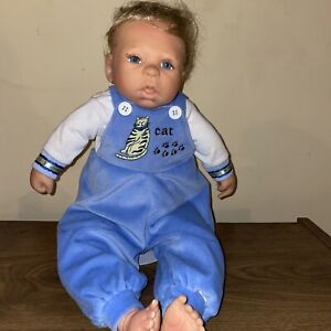 Paradise Galleries JOSH Numbered Baby Boy Doll Blue Eyes 