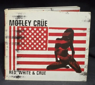 MOTLEY CRUE - RED, WHITE & CRUE : HITS : 2 CDs /w PAPER CASE SIXX NEIL MARS LEE Foto 1 de 4