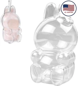 Funda Protectora para Muñeca Caja de Almacenamiento PVC Transparente, Expositor Colección Muñeca - Sentado - Imagen 1 de 5