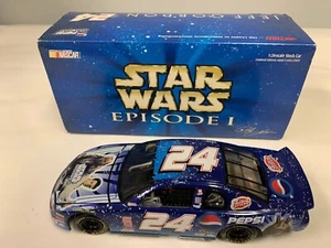 Jeff Gordon #24 Star Wars Ep. 1 - 1999 Monte Carlo 1:24 Diecast Stock Car BANK - Picture 1 of 7